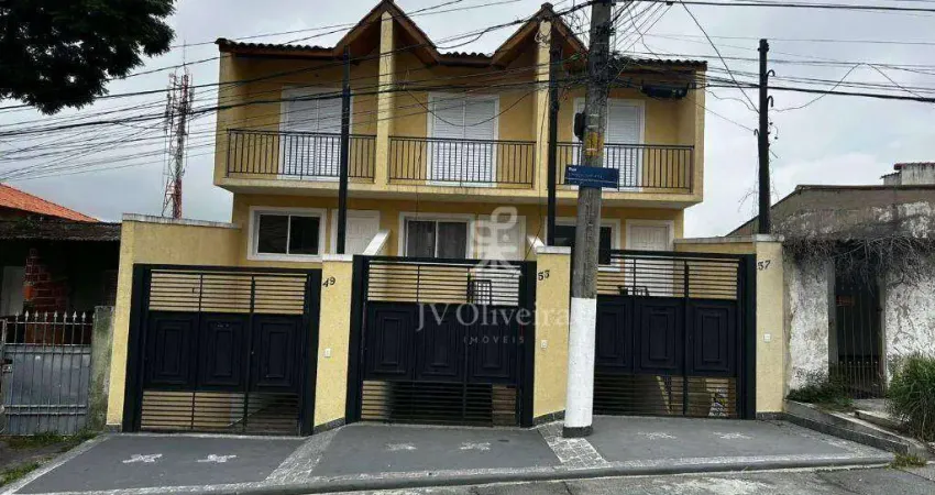 Sobrado para venda em jardim ester yolanda de 168.00m² com 3 quartos, 1 suite e 6 garagens