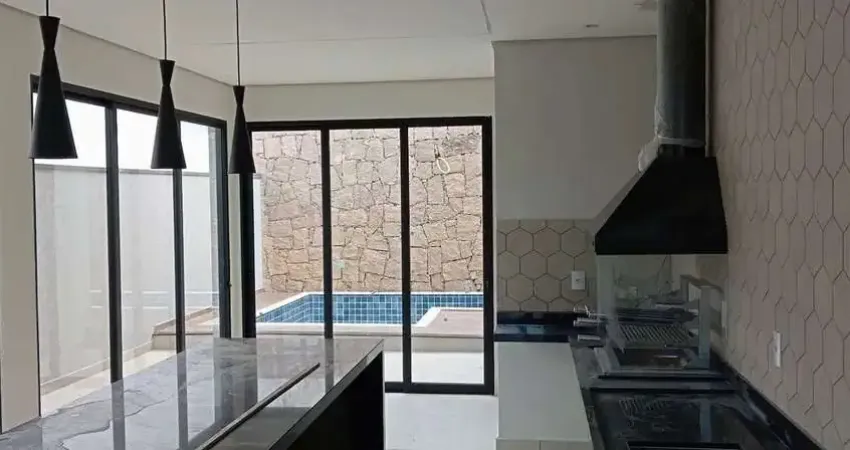 Casa de condomínio para venda em condomínio terra magna de 226.00m² com 3 quartos, 3 suites e 4 garagens