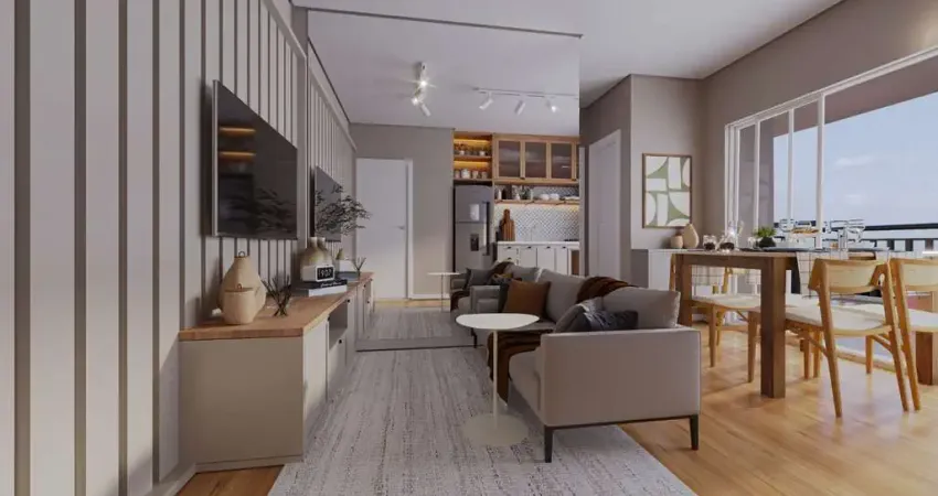 Apartamento para venda em elev residence de 46.00m² com 2 quartos e 1 garagem