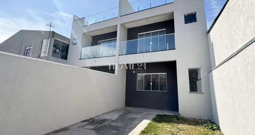 Sobrado para venda em sítio cercado de 157.00m² com 3 quartos, 1 suite e 2 garagens