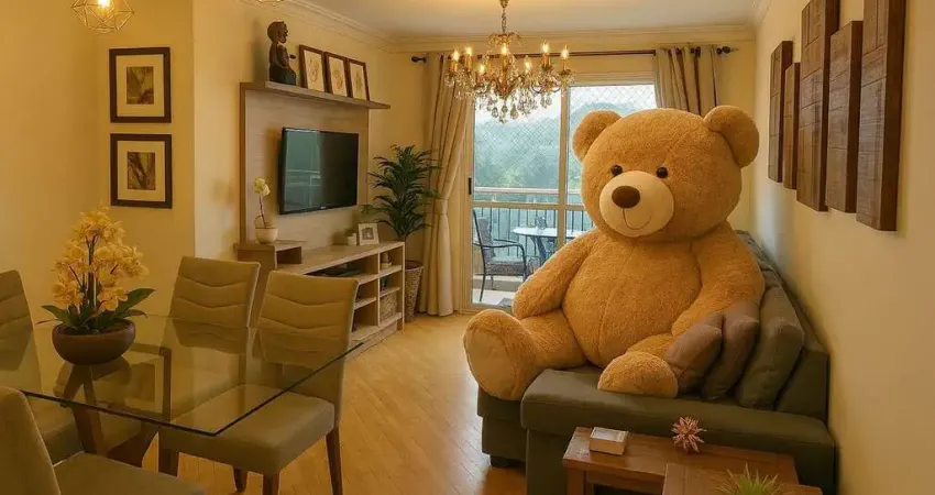 Apartamento para venda em morumbi de 72.00m² com 3 quartos e 2 garagens