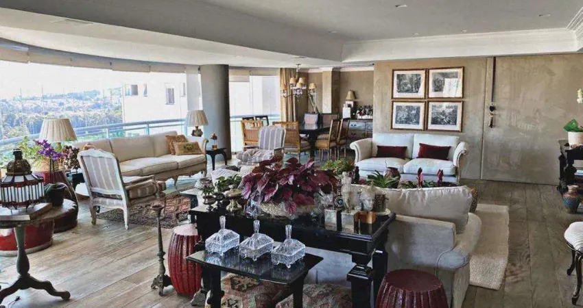 Apartamento para venda em alphaville empresarial de 262.00m² com 3 quartos, 3 suites e 4 garagens