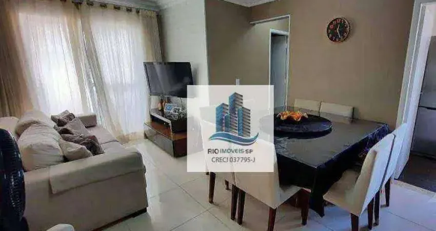 Apartamento para venda em vila luzita de 53.00m² com 2 quartos e 2 garagens