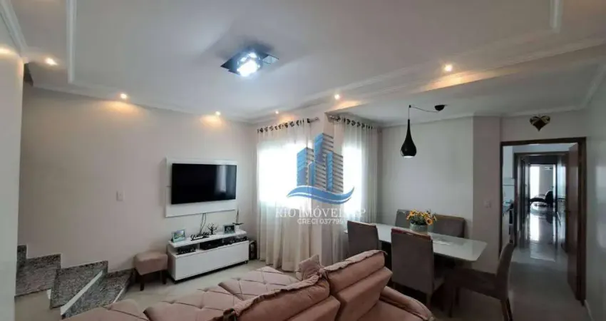 Cobertura para venda em santa maria de 168.00m² com 3 quartos, 1 suite e 2 garagens