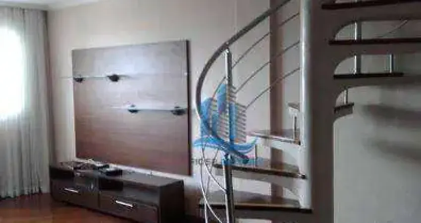 Cobertura para venda em fundação de 178.00m² com 3 quartos, 1 suite e 2 garagens