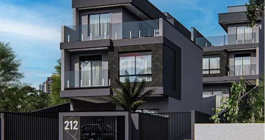 Sobrado para venda em tingui de 141.00m² com 3 quartos, 1 suite e 2 garagens