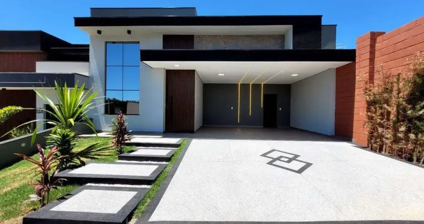 Casa de condomínio para venda em condomínio park gran reserve de 170.00m² com 3 quartos, 3 suites e 4 garagens