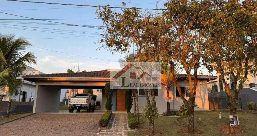 Casa de condomínio para venda em condomínio terras de mont serrat de 311.00m² com 4 quartos, 3 suites e 7 garagens