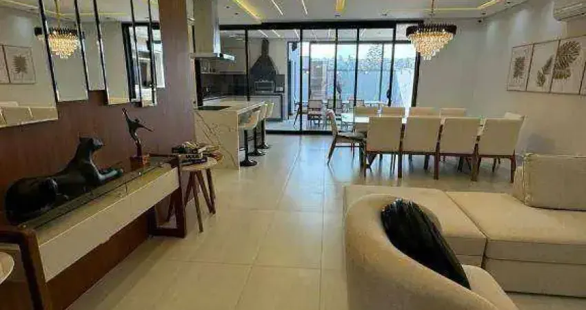 Sobrado para venda em condomínio park gran reserve de 279.00m² com 3 quartos, 3 suites e 3 garagens