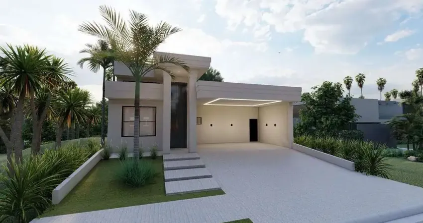 Casa de condomínio para venda em santorini residencial club de 191.00m² com 3 quartos, 3 suites e 4 garagens