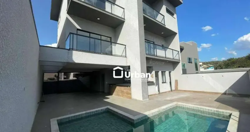 Casa de condomínio para venda em chácara roselândia de 300.00m² com 4 quartos, 3 suites e 4 garagens