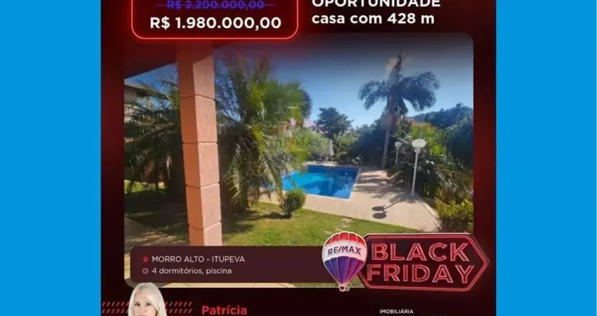 Casa de condomínio para venda em residencial village morro alto de 428.00m² com 4 quartos, 1 suite e 4 garagens