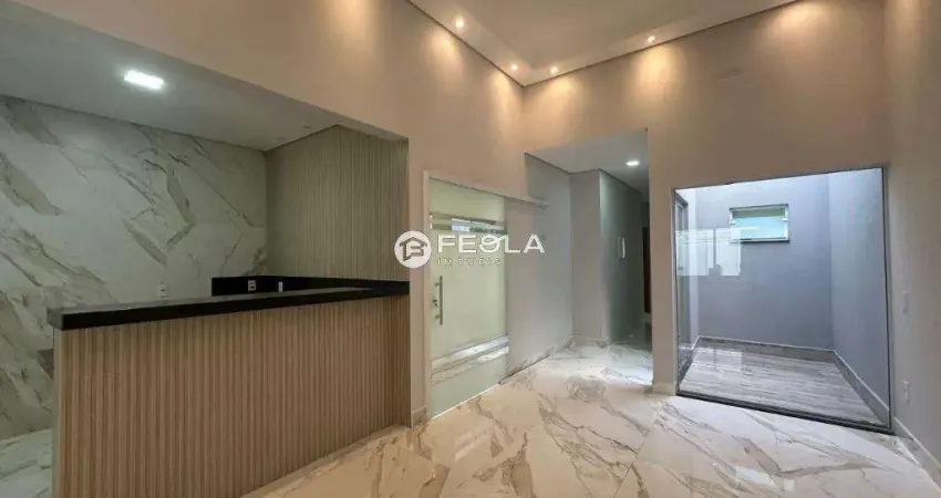 Casa para venda em jardim terramérica iii de 124.00m² com 3 quartos, 1 suite e 2 garagens