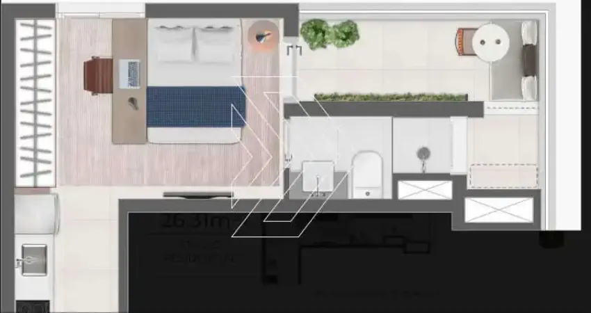 Apartamento para venda em consolação de 21.00m² com 1 quarto