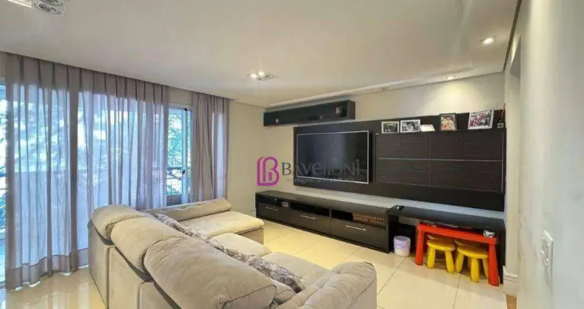 Apartamento para venda em perdizes de 140.00m² com 3 quartos, 3 suites e 3 garagens