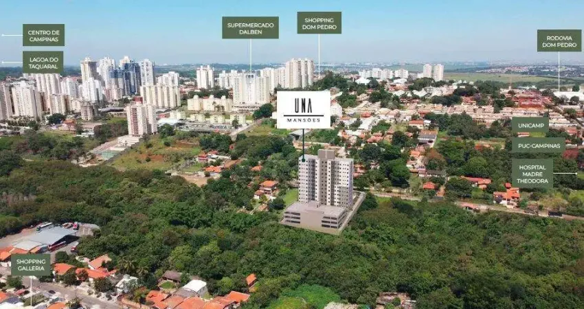 Apartamento para venda em mansões santo antônio de 49.74m² com 2 quartos e 1 suite