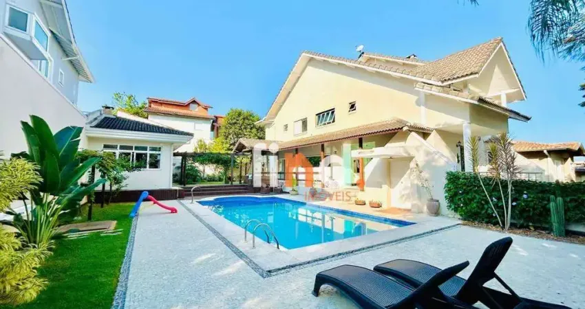 Casa de condomínio para venda em são paulo ll - granja viana de 470.00m² com 4 quartos, 2 suites e 9 garagens