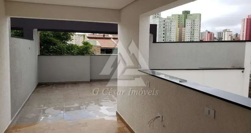 Cobertura para venda em vila floresta de 100.00m² com 2 quartos e 2 garagens