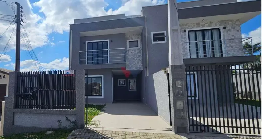 Sobrado para venda em estação de 110.00m² com 3 quartos, 1 suite e 2 garagens