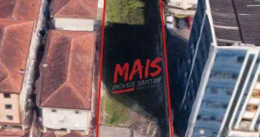 Terreno à venda no Macuco, Santos
