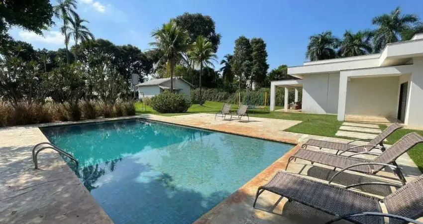 Casa de condomínio para venda em recanto das flores de 1000.00m² com 5 quartos, 5 suites e 8 garagens