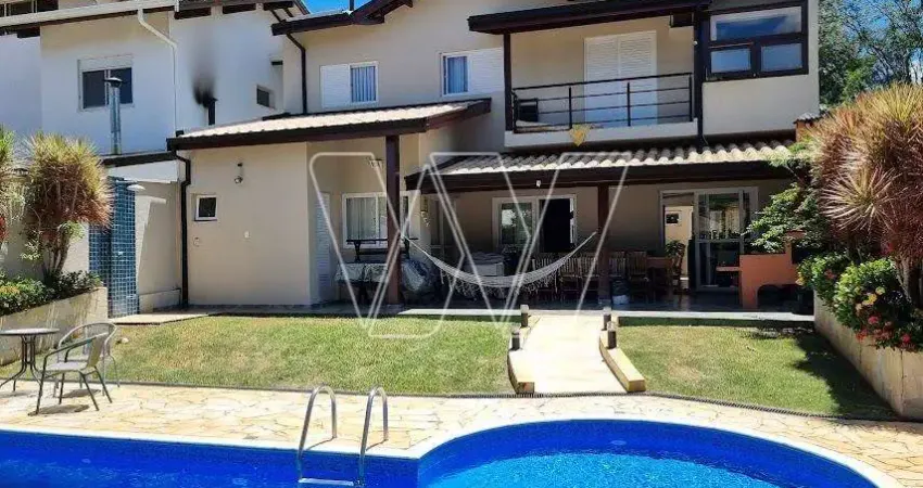 Casa de condomínio para alugar em loteamento caminhos de são conrado (sousas) de 298.00m² com 4 quartos, 2 suites e 4 garagens