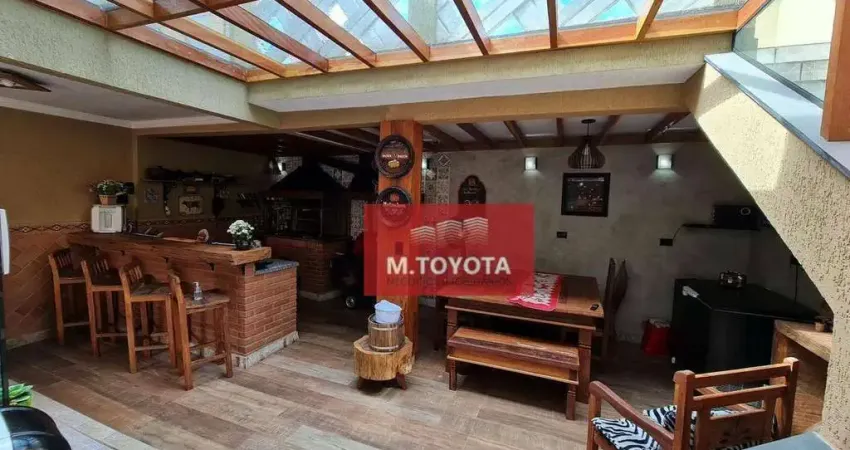 Sobrado para venda em jardim vila galvão de 248.00m² com 3 quartos, 1 suite e 3 garagens