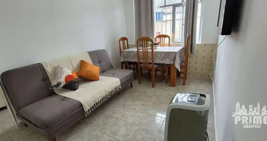 Apartamento para venda em canto do forte de 52.00m² com 1 quarto e 1 garagem