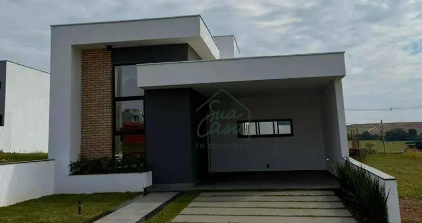 Casa de condomínio para venda em condomínio residencial ipanema de 140.00m² com 3 quartos, 1 suite e 2 garagens