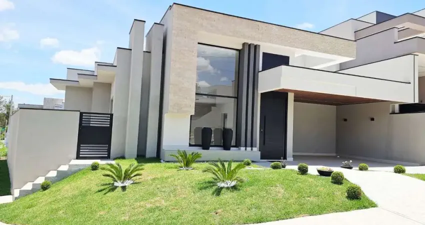 Casa de condomínio para venda em condomínio park gran reserve de 204.00m² com 3 quartos, 3 suites e 4 garagens