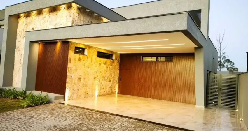 Sobrado para venda em alphaville nova esplanada de 454.00m² com 3 quartos, 3 suites e 6 garagens