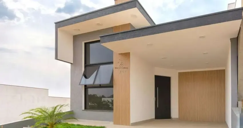 Casa de condomínio para venda em jardim residencial villagio ipanema i de 107.00m² com 3 quartos, 2 suites e 1 garagem