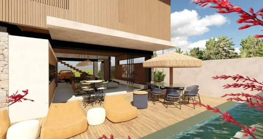 Casa de condomínio para venda em alphaville nova esplanada de 200.00m² com 3 quartos, 3 suites e 3 garagens