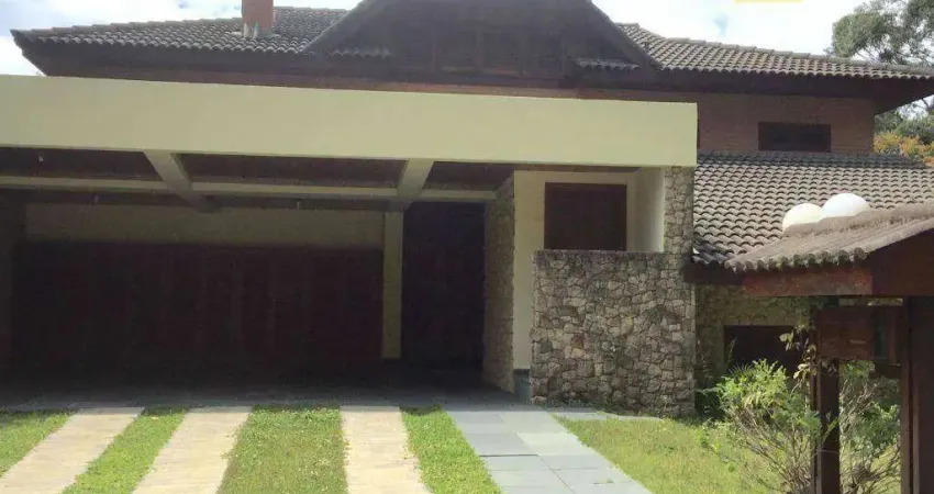 Casa de condomínio para venda em aldeia da serra de 586.00m² com 4 quartos, 2 suites e 2 garagens