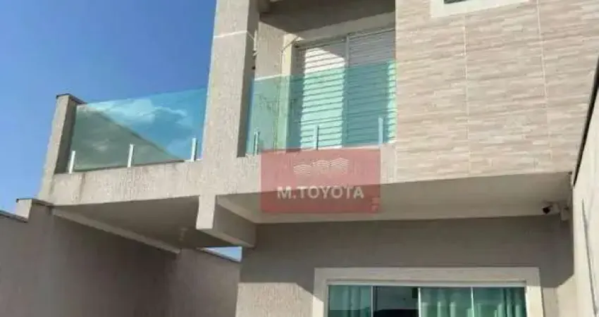 Sobrado para venda em jardim monte carmelo de 125.00m² com 3 quartos, 1 suite e 2 garagens