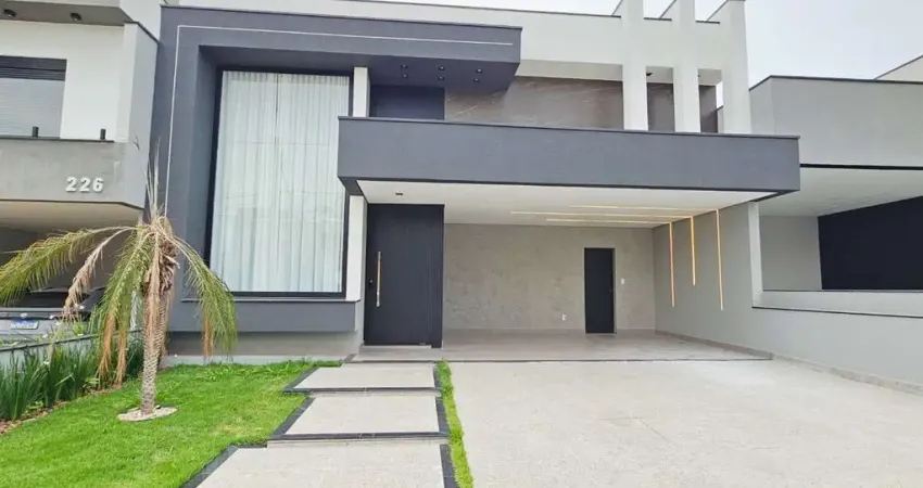 Casa de condomínio para venda em condomínio residencial evidências de 198.00m² com 3 quartos, 3 suites e 4 garagens