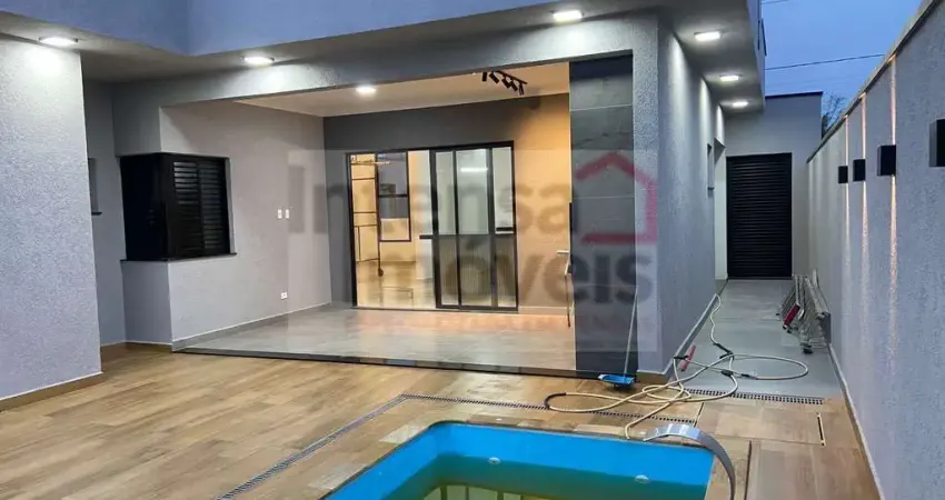 Casa de condomínio para venda em loteamento residencial pérola do vale de 170.00m² com 3 quartos, 1 suite e 2 garagens