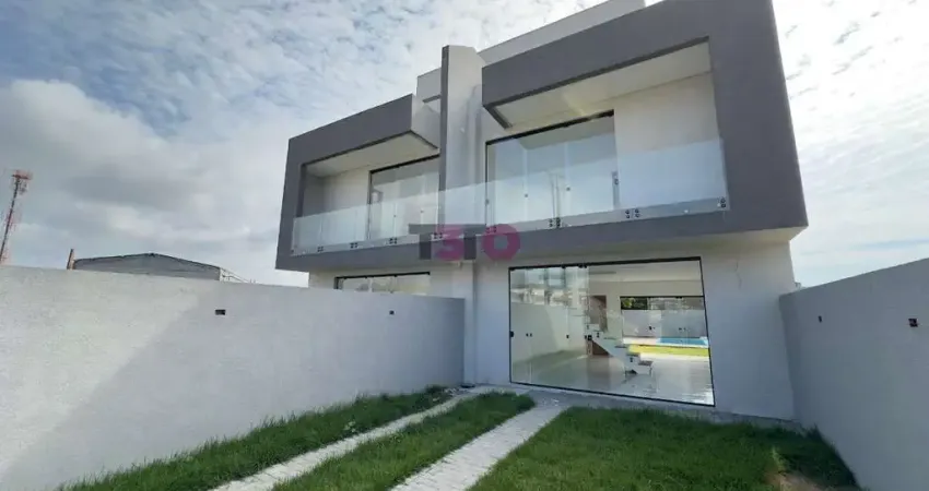 Sobrado para venda em guaratuba de 100.00m² com 3 quartos, 1 suite e 3 garagens