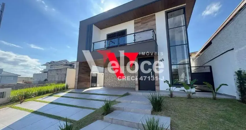 Casa para venda em condomínio residencial mantiqueira de 197.00m² com 4 quartos, 3 suites e 4 garagens