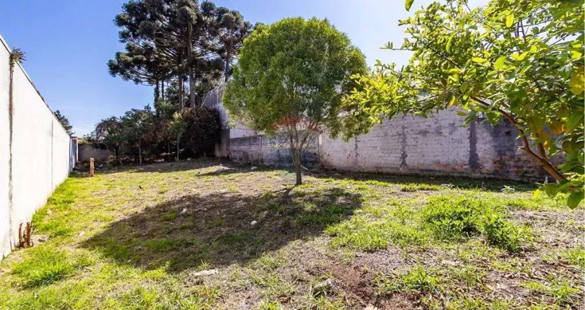 Terreno à venda na Rua Cláudio Chatagnier, 969, Bacacheri, Curitiba