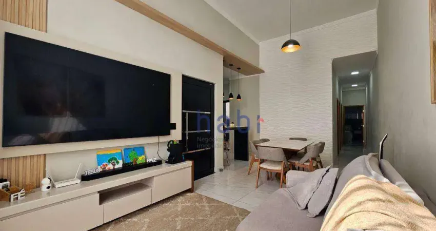 Casa de condomínio para venda em jardim residencial villagio ipanema i de 106.00m² com 3 quartos, 1 suite e 2 garagens