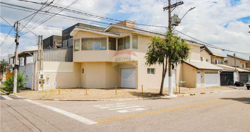 Sobrado para venda em parque residencial paraíso de 211.00m² com 2 quartos, 1 suite e 3 garagens