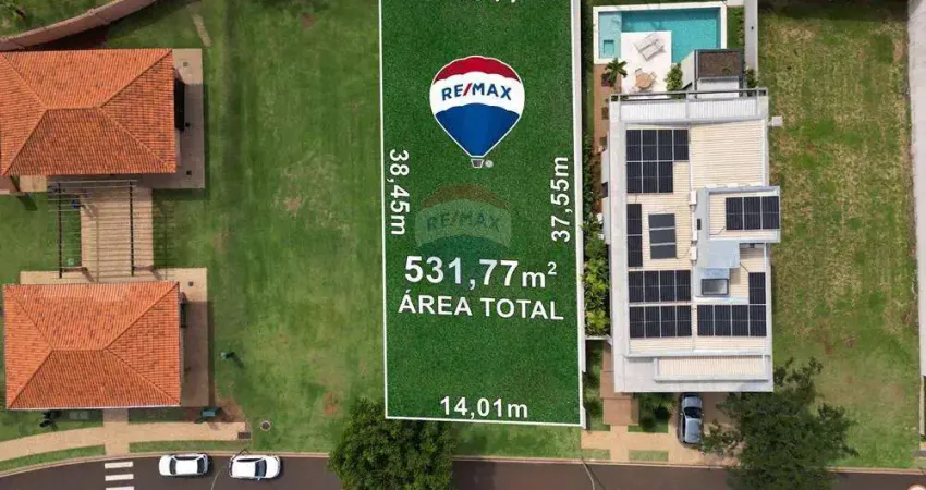 Terreno em condomínio fechado à venda na Rua Capitão José Luciano de Andrade, 300, Bonfim Paulista, Ribeirão Preto