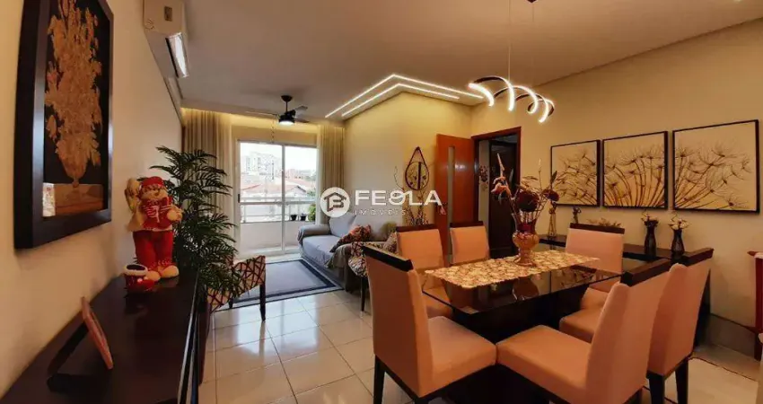 Apartamento para venda em parque fabrício de 80.00m² com 3 quartos, 1 suite e 2 garagens