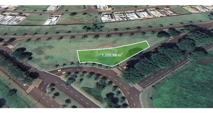 Lote / terreno para venda em residencial e empresarial alphaville de 1269.69m²