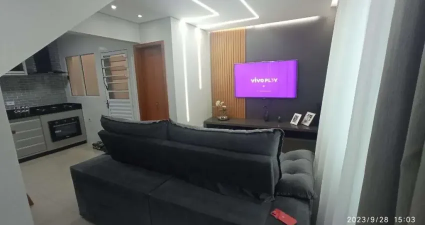 Sobrado para venda em vila pierina de 65.00m² com 2 quartos, 2 suites e 1 garagem