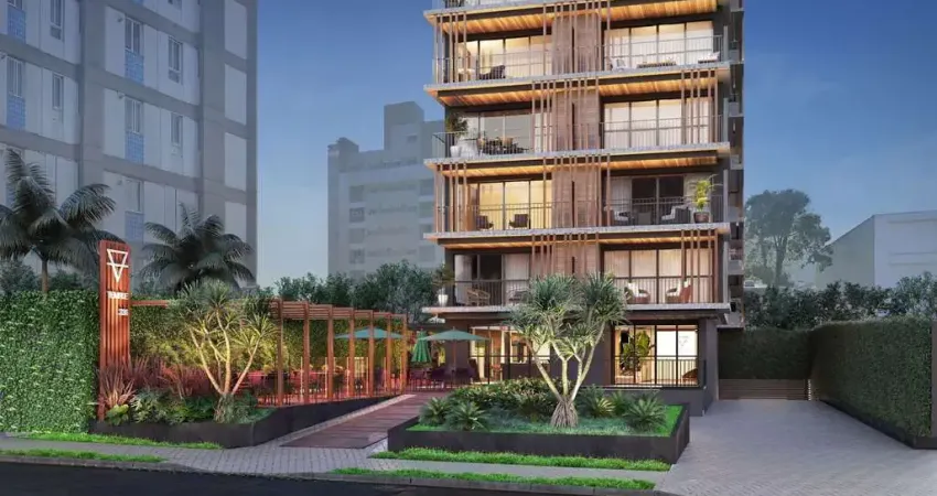 Apartamento para venda em batel de 53.00m² com 1 quarto e 1 garagem