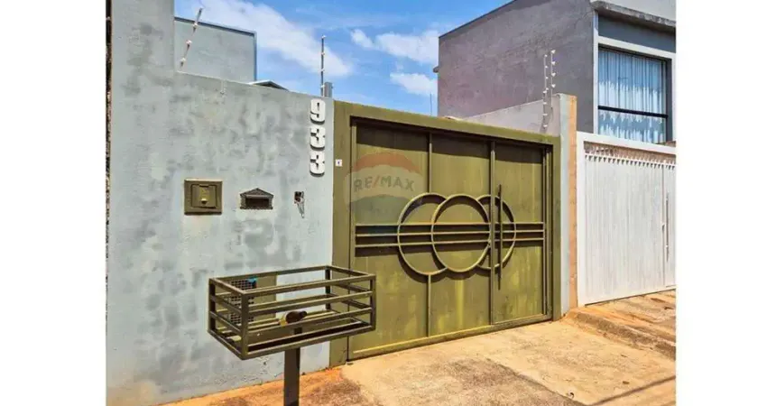 Casa para venda em residencial ouro verde de 67.55m² com 2 quartos, 1 suite e 2 garagens