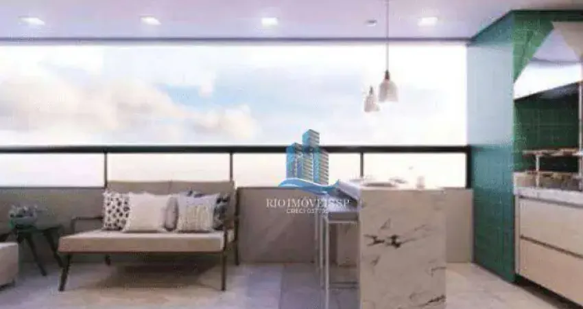 Apartamento para venda em campestre de 92.00m² com 3 quartos e 2 garagens