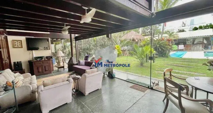 Casa de condomínio para venda em barra da tijuca de 811.00m² com 4 quartos, 3 suites e 5 garagens